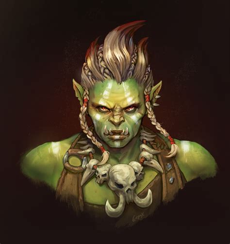 Eepox On Twitter Female Orc World Of Warcraft Characters Warcraft Characters