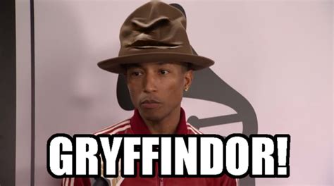 Pharrells Hat Hmm difficult VERY difficult - Meme Guy