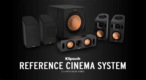 Klipsch Reference Cinema Dolby Atmos 514 System Neweggca