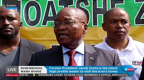 The jacob zuma foundation on monday accused state capture inquiry chair deputy chief justice raymond zondo of abusing his position, saying he wants to have the former president jailed by hook or crook. Jacob Zuma speaks about #WinnieMandela - YouTube