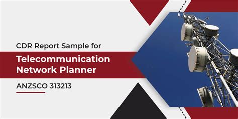 Cdr Sample For Telecommunications Network Planner