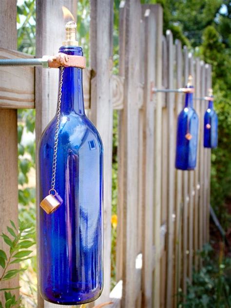 Cobalt Blue Glass Tiki Torches Glass Designs