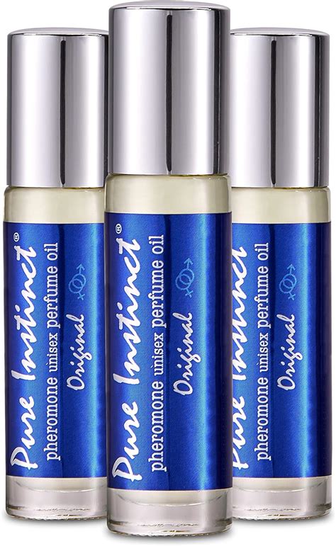 pure instinct roll on 3 pack the original pheromone infused essential oil perfume cologne