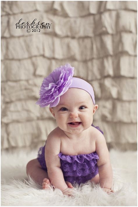 6 Month Baby Photoshoot Background Melynda Brockman