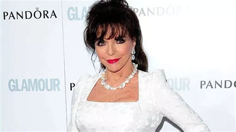 Judy Parfitt Joan Collins Makes Herself Look A Fool By Denying She Has