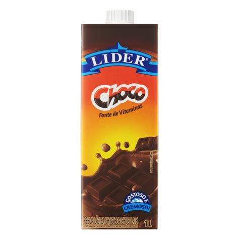 Bebida L Ctea Uht Chocolate Lider Choco Caixa L Supermercado Gomes