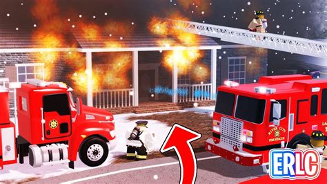 Fake Firefighter Burns Down Enemies House Erlc Roblox Liberty County