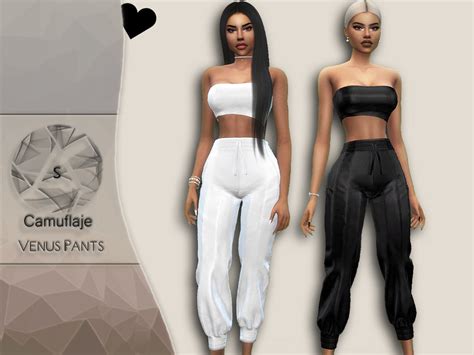 The Sims Resource Camuflaje Venus Set Pants