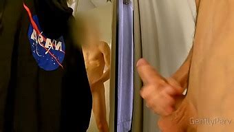 Penis Dressing Room Adventure I Show My Naked Body For A Sexy Lady She Can T Resist And