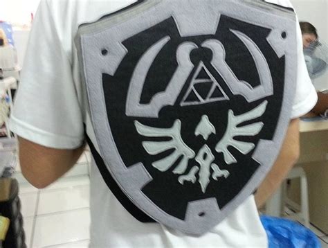 Legend Of Zelda Dark Link Hylian Shield Backpack By Rbitencourtusa On
