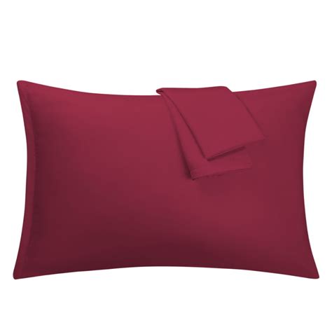 Pillowcases Soft Microfiber Pillow Case Cover With Zipper Standard