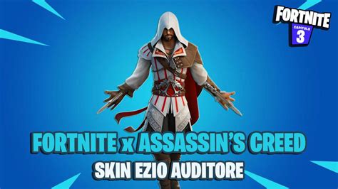 Fortnite X Assassin S Creed Un Skin De Ezio Auditore Llegar Pronto