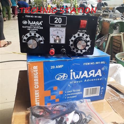 Jual Battery Charger 20 Ampere IWARA Charger Aki Heavy Duty Thailand