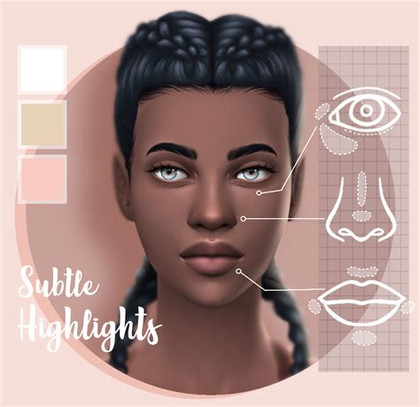 Matte Smooth Skin Overlay Emmibouquet On Patreon Makeup Cc Sims 4 Cc