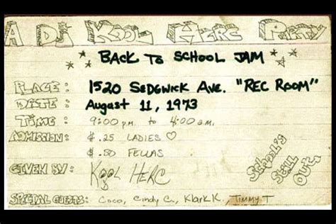 Dj Kool Hercs 1973 Party Gave The World Hip Hop