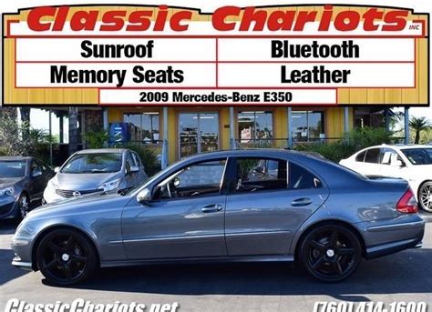 When rocks, tree branches or that garage ladder break or chip the glass in your sunroof, bring your car, truck or suv to auto one. Used Car Near Me - 2009 Mercedes-Benz E-Class E350 with ...