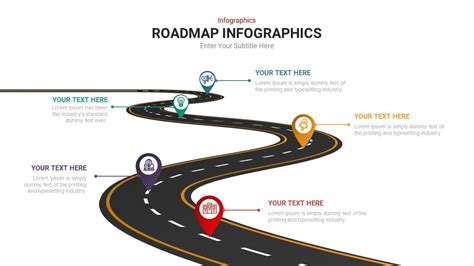 Roadmap Infographic Template For Download Slideheap