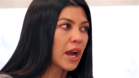 Kourtney Kardashian Crying