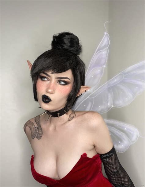 Goth Tinkerbell By Gremlynne Based Off Of Rumblyf Art Cosplay World