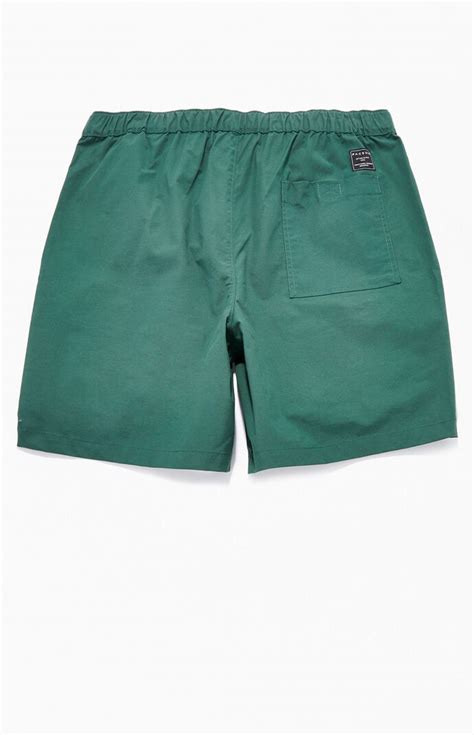 Pacsun Jungle Nylon Cargo Shorts At