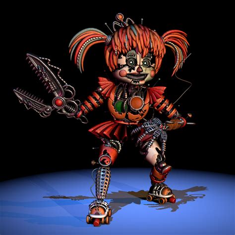 Fnafc4d Scrap Baby Custom Extras Render By Caramelloproductions On
