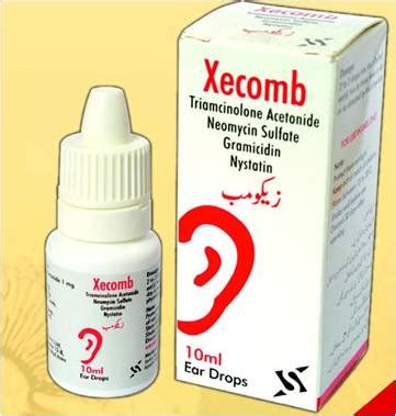 Xecomb Ear Drops 10ml | Side Effects | Price | Buy | Online | Next