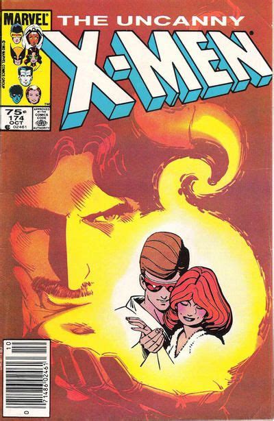 Cover For The Uncanny X Men Marvel 1981 Series 174 Direct Edition