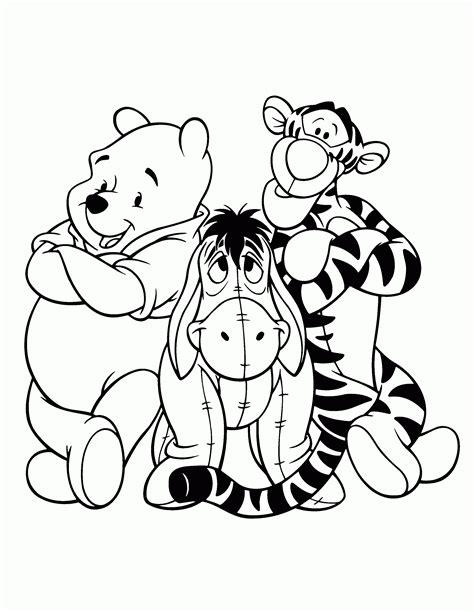 Winnie the pooh coloring pages results. Tigger And Pooh Coloring Page - Coloring Home