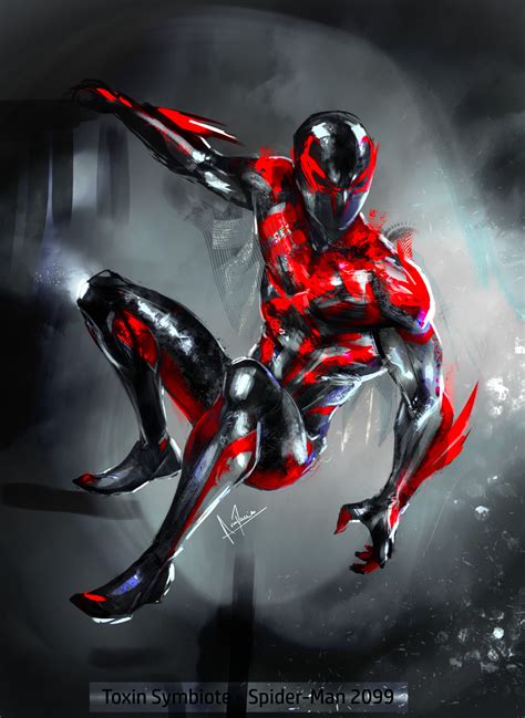 Rose Davies Spider Man 2099toxin Symbiote Complete