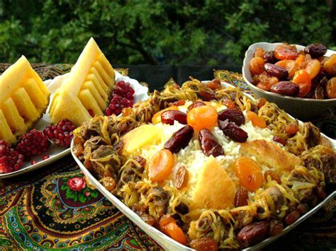 Shah Plov Baku Food Ancient Recipes Tasty Meat