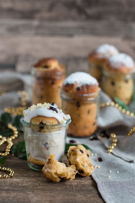 Die richtigen gläser für kuchen im glas. Mini Panettone aus dem Einmachglas | Madame Dessert ...