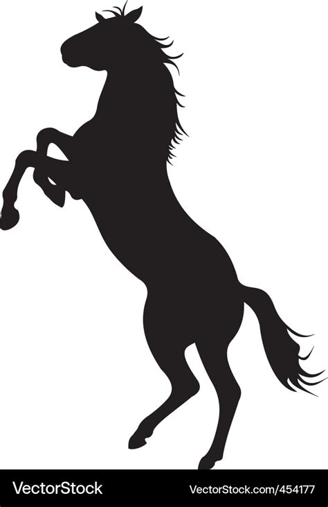 Horse Silhouette Vector Royalty Free Vector Image