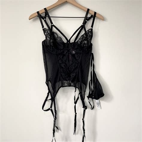 Adore Me Intimates And Sleepwear Adore Me Nwt Veronique Unlined Black