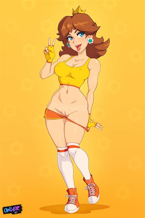 Princess Daisy And Tennis Daisy Mario And 1 More Drawn By Owler
