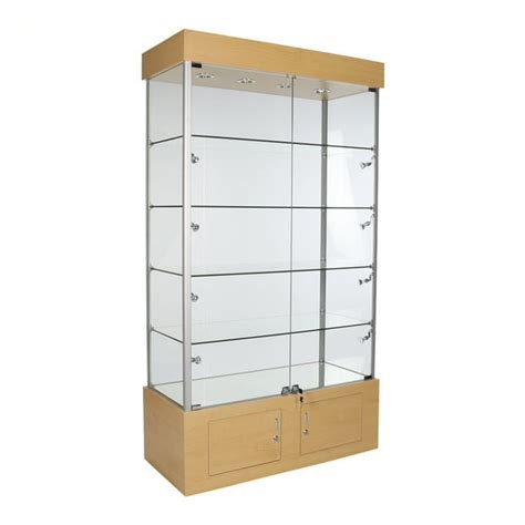 Tower Display Cases With Lights Carr Mclean
