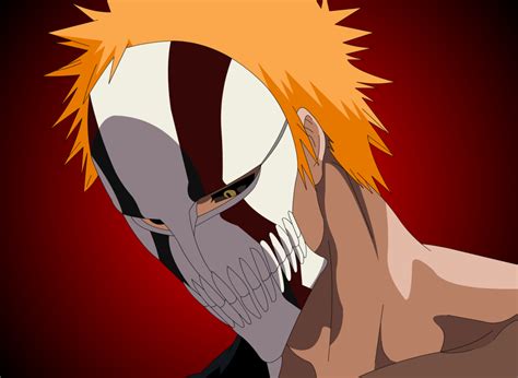 Ichigos New Hollow Mask By Mifang On Deviantart