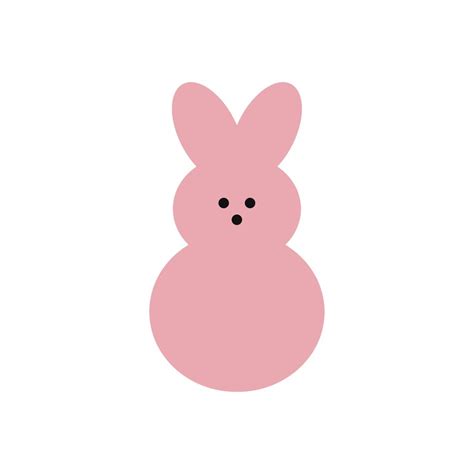 Peep Svg Bunny Svg Easter Bunny Svg Bunny Dxf Bunny Etsy