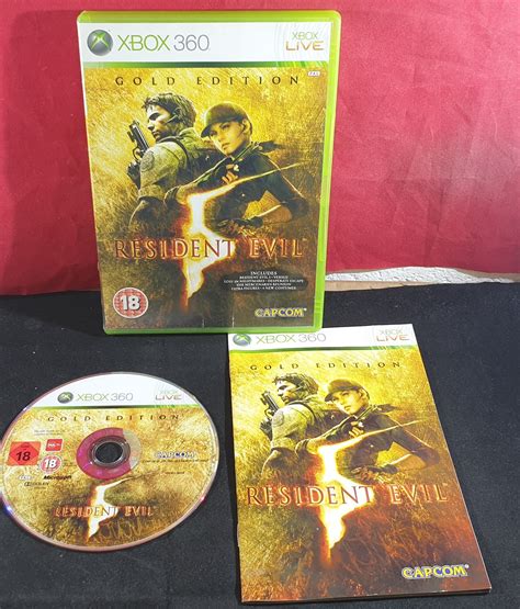 Resident Evil 5 Gold Edition Microsoft Xbox 360 Game Retro Gamer Heaven