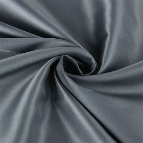 Gray Polyester Anti Static Cloth Fabric Lined Winter Coat Jacket Lining
