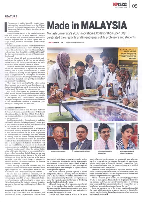 News Articles Malaysia Jeffrey Cheah School Of Medicine And Health