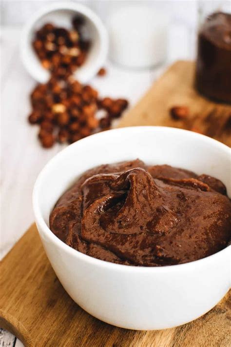 Healthy Food Vegan Nutella Easy Healthy Chocolate Spread