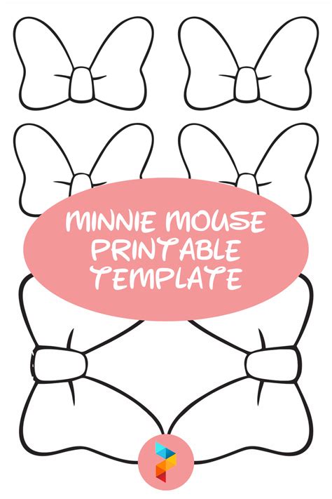 10 Best Minnie Mouse Printable Template Pdf For Free At Printablee
