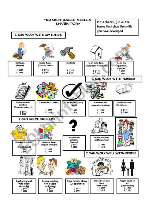 Transferable skills
