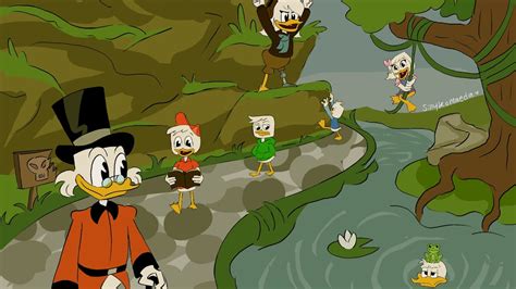 Ducktales 2017 Anniversary Speedpaint Youtube