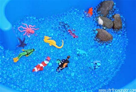 Ocean Sensory Table | Stir The Wonder