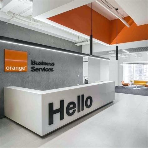 Small Office Reception Area Layout Ideas Gallery Of Orange Business