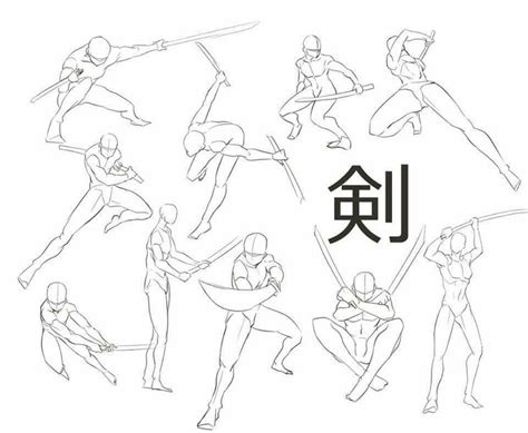 How To Draw Fighting Poses Step By Step At Drawing Tutorials