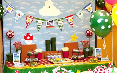 Mario Birthday Party Super Mario Birthday Party Ideas Birthday Party