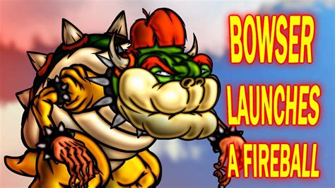 Bowser Launches A Fireball Youtube
