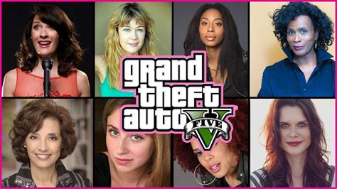 Top Gta 5 Female Real Life Voice Actors Youtube